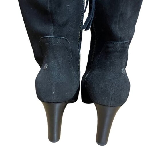 UGG Australia Ophira Black Suede Heels Women Size 7 - Picture 10 of 15